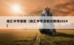 南汇中学录取（南汇中学录取分数线2024）