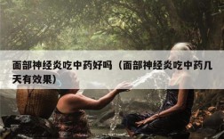 面部神经炎吃中药好吗（面部神经炎吃中药几天有效果）