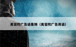 美容院广告语集锦（美容院广告用语）