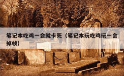 笔记本吃鸡一会就卡死（笔记本玩吃鸡玩一会掉帧）
